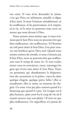 Aimez Dieu et votre prochain