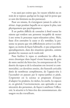 Apprendre à se reposer