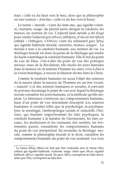 Théologie morale fondamentale I