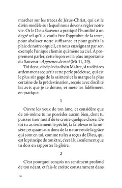 La pratique de l'humilité