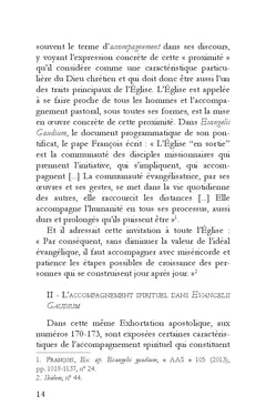 L'accompagnement spirituel dans les mouvements et les nouvelles communautés