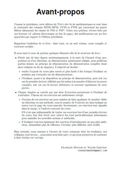 Maths Tout-en-un PSI/PSI* - 3e éd.