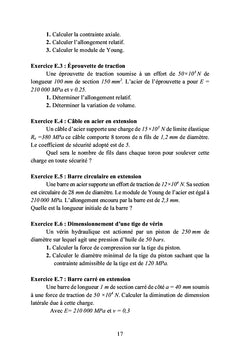 Exercices pratiques de RDM & Éléments finis