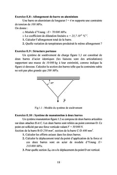 Exercices pratiques de RDM & Éléments finis