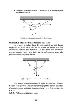 Exercices pratiques de RDM & Éléments finis
