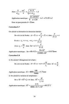 Exercices pratiques de RDM & Éléments finis