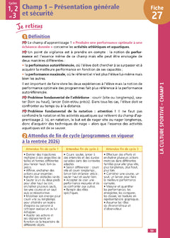 Objectif CRPE - 100 fiches efficaces pour bien réviser - Épreuve orale d'entretien + EPS - L3