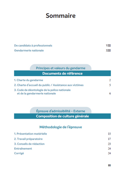 Concours Sous-officier de gendarmerie externe et interne - Tout-en-un 2026/2027