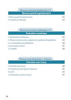 Concours Sous-officier de gendarmerie externe et interne - Tout-en-un 2026/2027