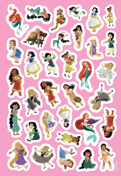 DISNEY PRINCESSES - Mes Coloriages avec stickers - Petites Princesses