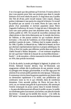 Mon illustre inconnu