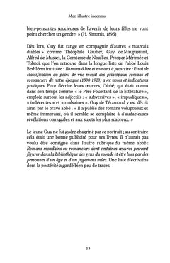 Mon illustre inconnu