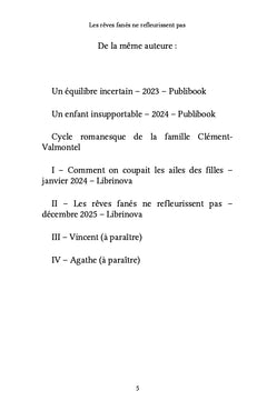 Les rêves fanés ne refleurissent pas