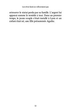Les rêves fanés ne refleurissent pas