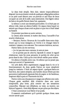 Marcher sans lutter