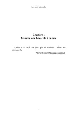 Les Mots retrouvés