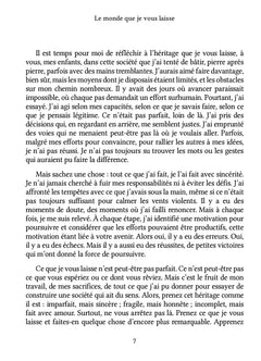 Le monde que je vous laisse