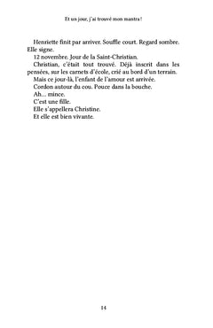 Et un jour, j'ai trouvé mon mantra !