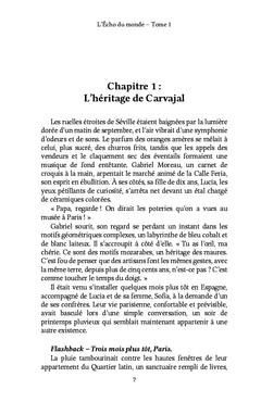 L'Écho du monde - Tome 1