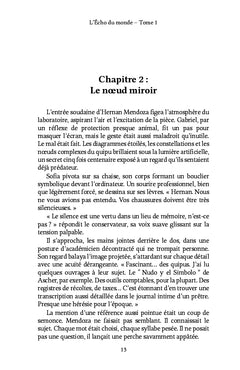 L'Écho du monde - Tome 1