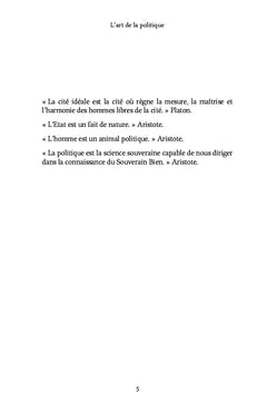L'art de la politique