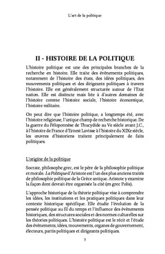 L'art de la politique