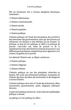 L'art de la politique