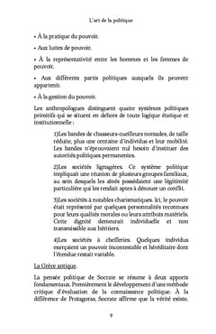 L'art de la politique