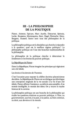L'art de la politique