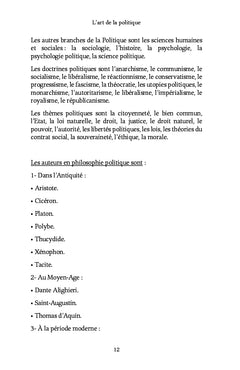 L'art de la politique