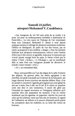 L'Agenda perdu