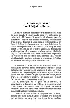 L'Agenda perdu