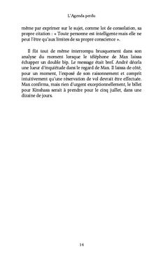 L'Agenda perdu