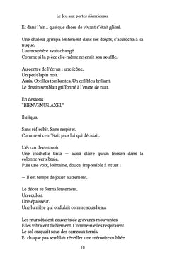 Le Jeu aux portes silencieuses