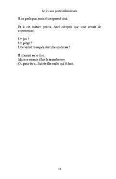 Le Jeu aux portes silencieuses