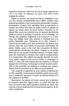 Le partage, c'est la vie