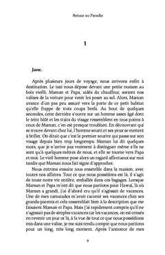 Retour au Paradis