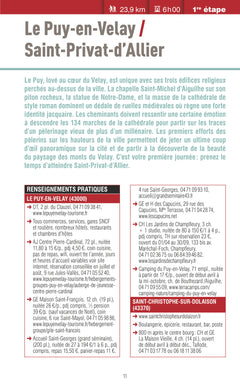 Compostelle Guide du Puy aux Pyrénées (3e ed)