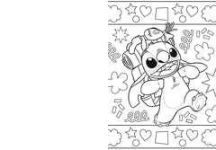 DISNEY TEENS - Atelier de coloriages - Angel et Stitch