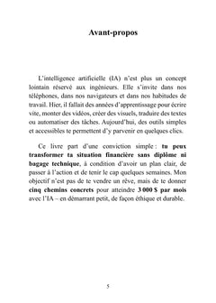 De zéro à 3 000 $/mois avec l'IA : Cinq voies simples, sans diplôme, accessibles à tous