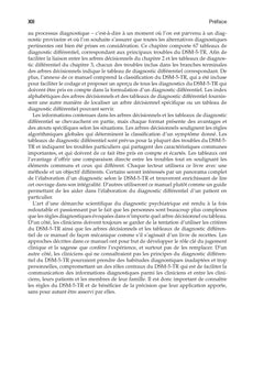 DSM-5-TR - Diagnostics différentiels