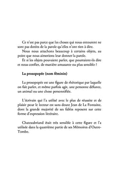 Prosopopées et illusions poétiques