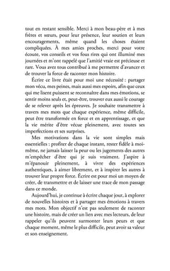 Ce que la pluie n'a pas effacé