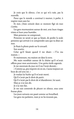 Ce que la pluie n'a pas effacé