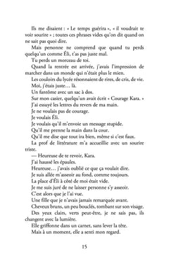 Ce que la pluie n'a pas effacé