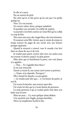 Ce que la pluie n'a pas effacé