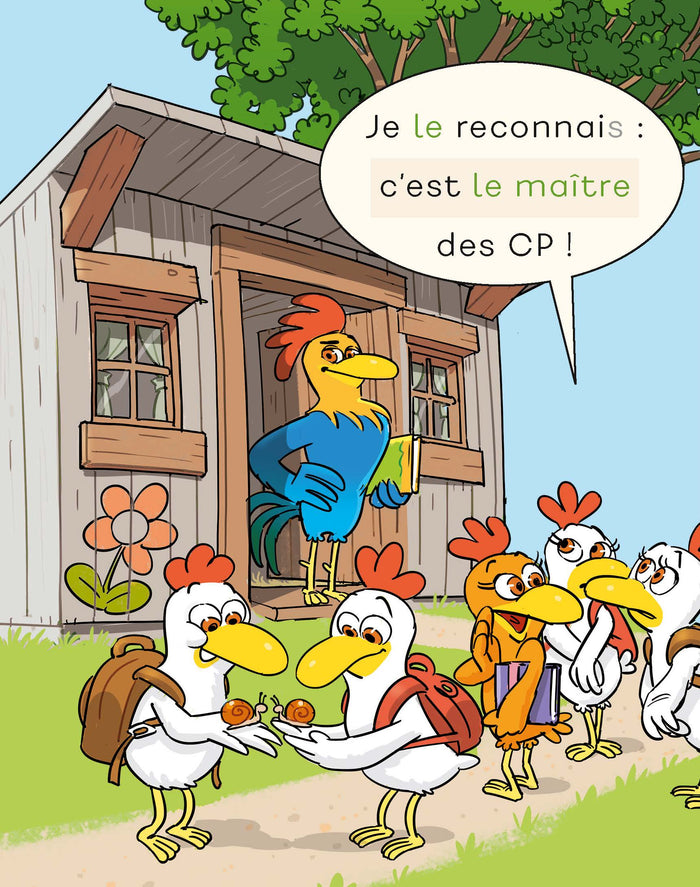 Cocorico Je sais lire ! Mes premières lectures avec les P'tites Poules - Carmen entre au CP