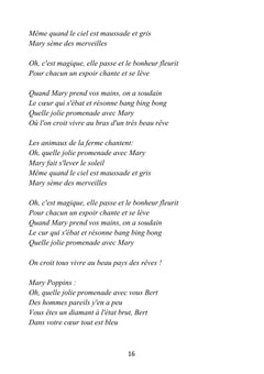 Le monde enchanté de Marie Pauppins