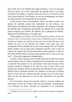 Itinéraire d'un infirmier