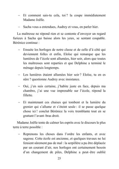 Mystère à l'école